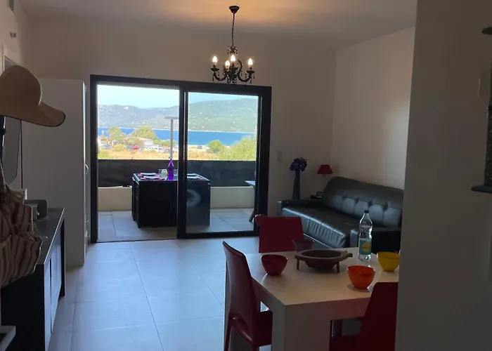 Studio T1 bis vue mer Propriano